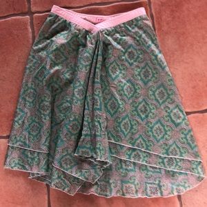 Summer skirt with handkerchief bottom!